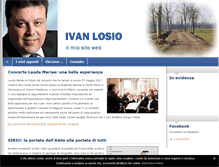 Tablet Screenshot of ivanlosio.it